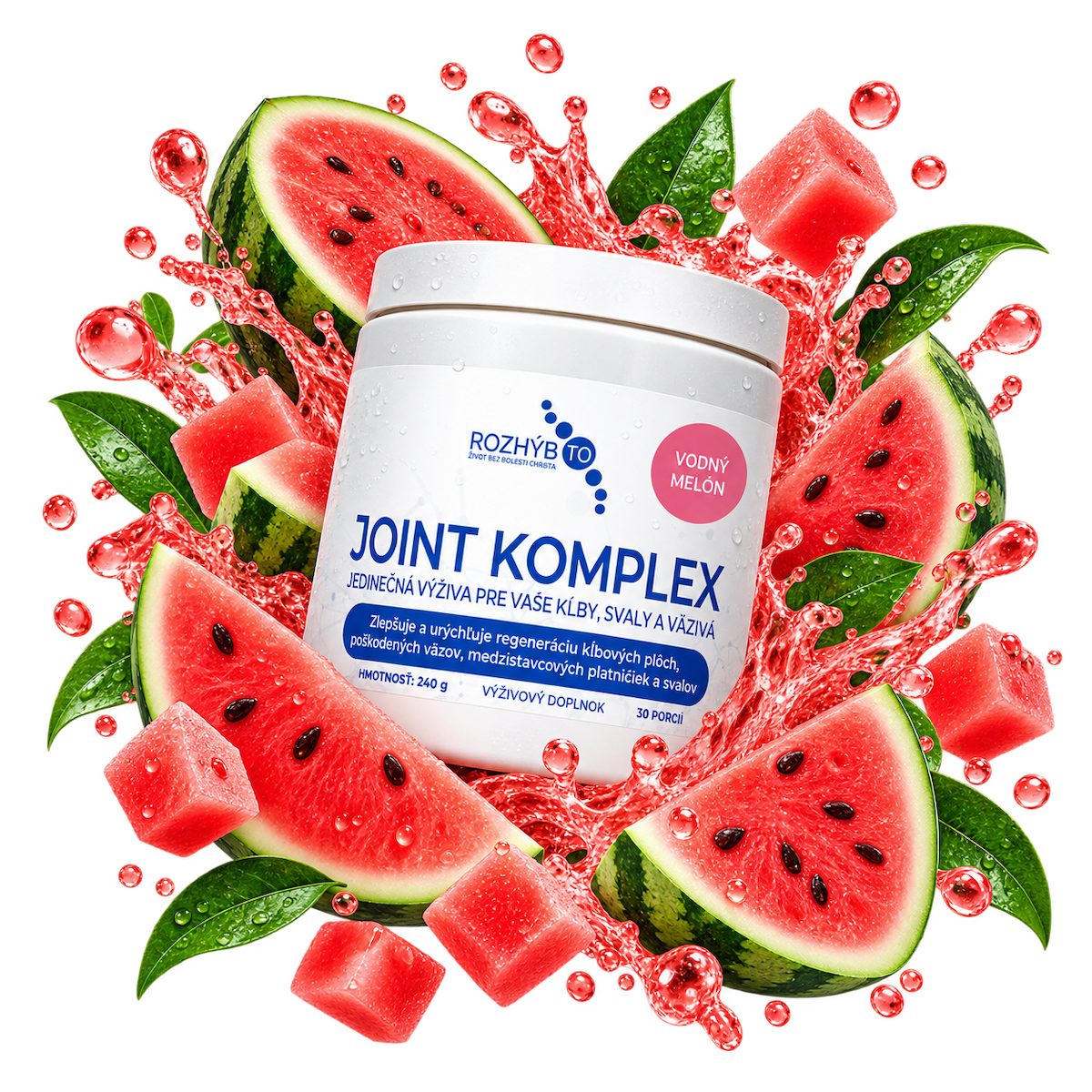 Joint komplex kloubní výživa s kolagenem, příchuť mango a maracuja